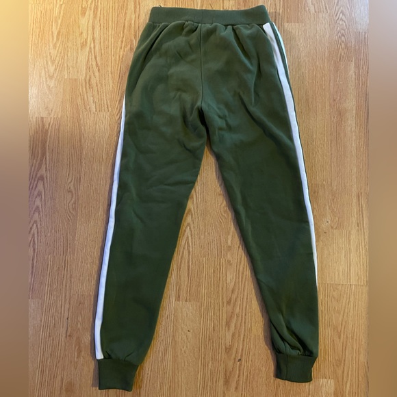 Green striped joggers/sweatpants - Picture 4 of 4